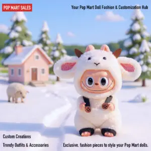 Labubu (Gen 1 & Gen 2) Lovely Marshmallow Overall