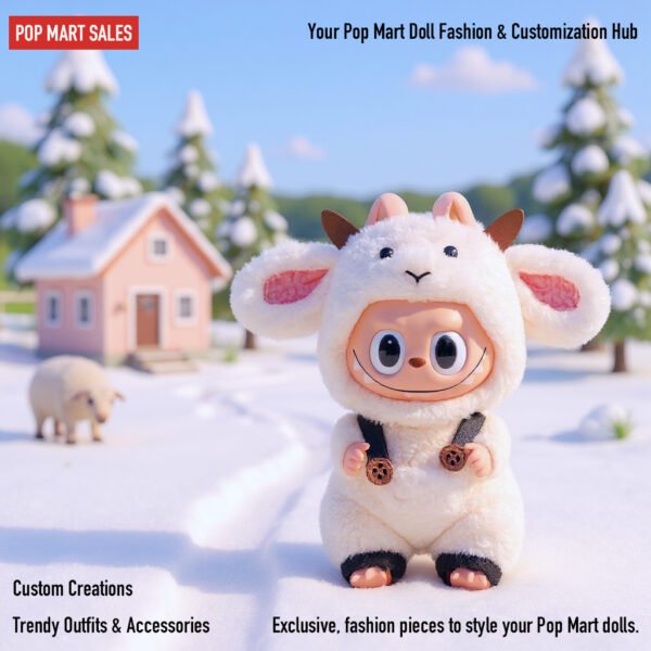 Labubu (Gen 1 & Gen 2) Lovely Marshmallow Overall