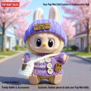 Labubu (Gen 1 & Gen 2 & Gen 3) Cute Lavender