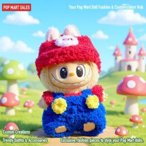 Labubu (Gen 1 & Gen 2 & Gen 3) Lovely Mario