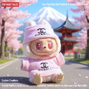 Labubu (Gen 1 & Gen 2 & Gen 3) Cute Pink Chanel
